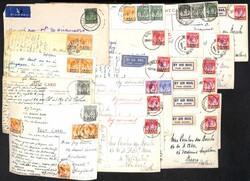 1945-48 covers (16) and picture postcards (25), including misplaced ...