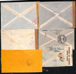 1934-41 Covers to or via far east destinations, including 1939 (Mar ...