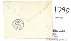 1925 (Jan 21) Cover to Switzerland bearing 1919 War Tax 1d and 1922 ...