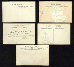 1910-14 Picture postcards of H. Salmet (2), C. Hubert, T. Sopwith or ...