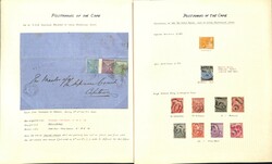 Postmarks. 1866-1911 Covers and cards (31), fronts, pieces and stamps ...