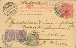 2865: Reino Unido - Cancellations and seals