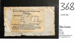 c.1850 Electric Telegraph Co. envelope to Bognor, carried as a ...