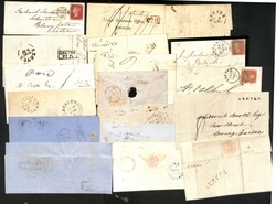 2883010: Grossbritannien Grafschaften C-D - Briefe Posten