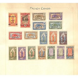 2720: フランス領コンゴ - Bulk lot