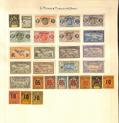 6045: サンピエール島・ミクロン島 - Bulk lot