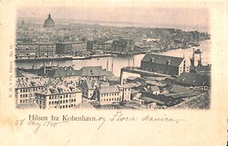 1900 (May 27) Picture postcard from Copenhagen to "The Danish ...