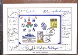 Cricket. 1904-98 Covers and stamps including a few Edwardian picture ...