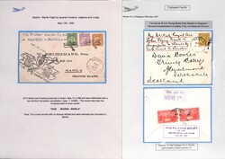 1925-36 Pioneer flights, covers and cards comprising 1925 (Aug. 22) ...