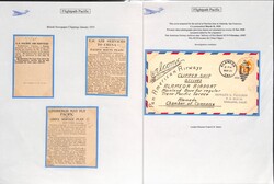 1935 Pan Am F.A.M 14 Survey Flights, covers comprising April first ...