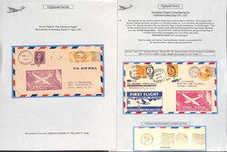 1935 Pan Am F.A.M 14 Survey Flights, covers comprising April first ...