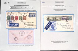 1937 (Apr.) Pan Am F.A.M 14 route extended to Hong Kong and Macao, ...