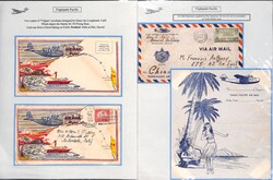 1937-47 Covers flown over Pan Am F.A.M 14 route, including ...