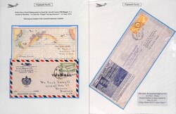 1937-47 Covers flown over Pan Am F.A.M 14 route, including ...
