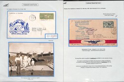 1940 (July 12) Pan Am Los Angeles and San Francisco to Auckland F.A.M ...