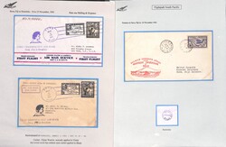 1941 (Nov 5) Pan Am F.A.M 14 route extension to Fiji, first outward ...