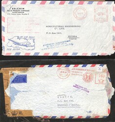 Cyprus. 1961-67 Covers to Cyprus, 1961 (Dec 20) cover from Germany ...