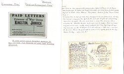 P.O.W Mail. 1914-18 Covers and cards including India (6, from ...