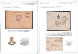 Kamaran Island. 1918-62 Covers and cards including stampless cover, ...