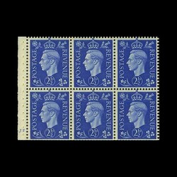 1937 GVI 2/6d green cover Edition 68 exploded booklet. Bovil on front ...