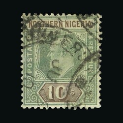 1902 CA 10s green and brown fine used {U} [US3] (Start Price / ...