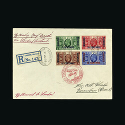 1935 (Jun 9th) Reg Zeppelin flown (6th S.America Flight) cover posted ...