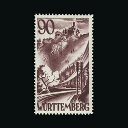 100: Alemania antiguos estados Wurtemberg