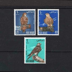 1965 Falconry set of 3 vals 20n.p. to 2r, mint small h/r.   Very ...