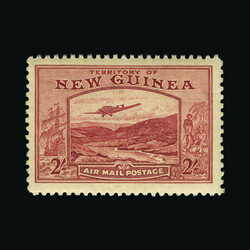 1939 Air Post 'Bulol Goldfields' short set to 2s, imperceptibly ...