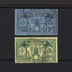 1925 Script 2s,5s used, the 2s has a few short perfs {U} [US2] (Start ...