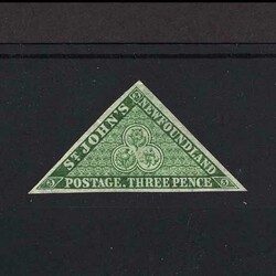 1860 3d green fresh mint, heavily mounted {MH} [US1] (Start Price / ...