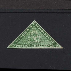 1860 3d green mint, good margins, part original gum {MH} [US2] (Start ...