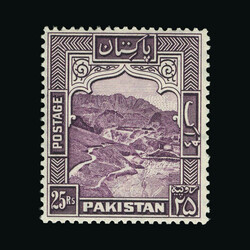 1948 1r ultramarine perf 14, 2r chocolate perf 13, 5r carmine perf 13 ...