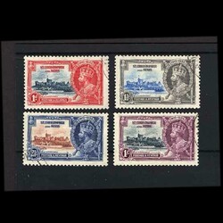 1935 KGV: Silver Jubilee set of 4v, superb used, h/r. {U} [US5] ...