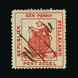 1894 Arms 1d red fine used, pen cancel 11/6/84, much better than ...