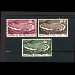 1953 Sports Week. Set of 3v, 10c+5c to 30c+15c, UM. {UM} [US4] (Start ...