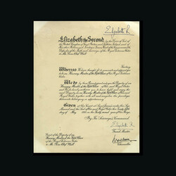 25 05 83 Grant of the Dignity of an Honorary Member of thre Fifth ...