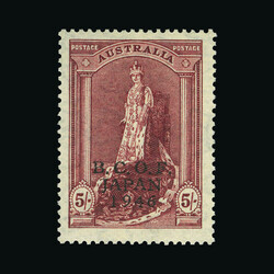 1946-47 Australia definitives opt'd 'B.C.O.F. Japan 1946', NHM (7) ...