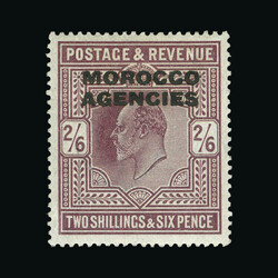 1907 E7 GB ovpt set fine & fresh looking m.m. with h/r. (8). {MH} ...