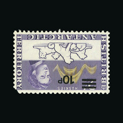 1971 Decimal Currency, glazed paper. 10p on 2s violet and ...