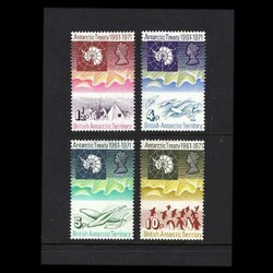 1971 Antarctic Treaty Anniversary set, NHM (4) {UM} [US4] (Start ...