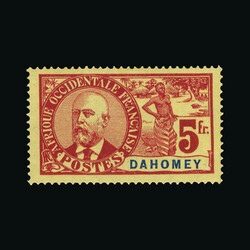 1906-07 pictorial set to 5f, heavy hinge remains on values to 75c, ...