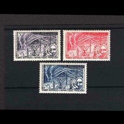 1957 International Geophysical Year. Set of 3v to 15f, UM. {UM} [US1] ...