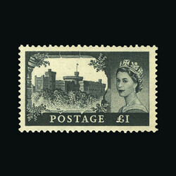 1955 Waterlow set to £1, light gum yellowing, u.m. (4) {UM} [US1] ...