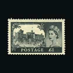 1955 Waterlow set to £1 (hinged), fine and fresh, u.m./l.m.m. (4) ...