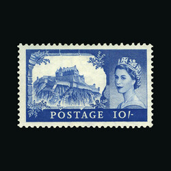 1958 Castle H/v's second printings by De La Rue wmk Ewd Crown, 5/- ...