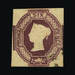 2865130: Grossbritannien 1847-54 Geprägte Ausgaben