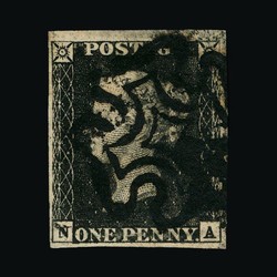 2865140: Grossbritannien 1854-70 Line Engraved gezähnt