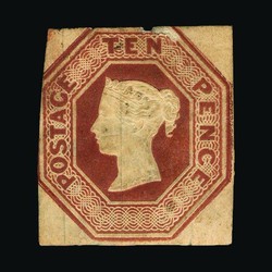 2865130: Grossbritannien 1847-54 Geprägte Ausgaben