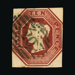 2865130: Grossbritannien 1847-54 Geprägte Ausgaben